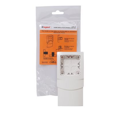 LEGRAND Cadre 1 poste appareillage saillie pour moulures DLPlus 