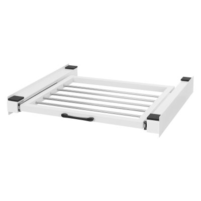 ML DESIGN Cadre interm&eacute;diaire universel pour lave-linge avec porte-serviettes coulissante