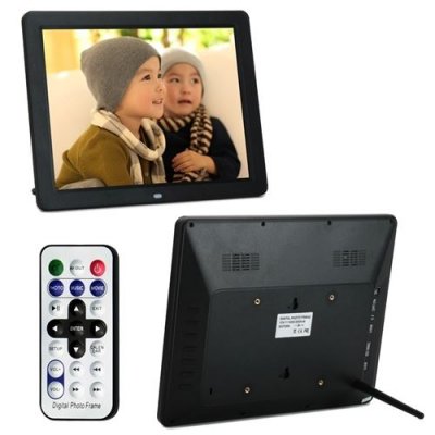 YONIS Cadre num&eacute;rique 12 pouces ecran tft lcd album photo num&eacute;rique telecommande