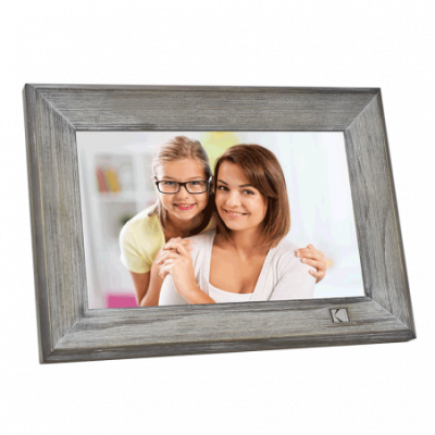 KODAK Cadre photo numerique 10 pouces Wi-Fi  RCF1013 - Gris