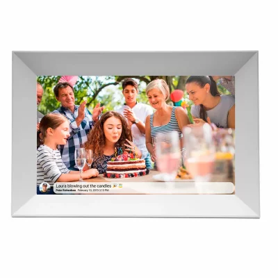 DENVER Cadre photo num&eacute;rique  electronics pff-1063 10,1"" blanc