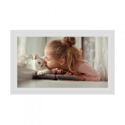 THOMSON Cadre photo num&eacute;rique F15W 15.6 pouces tactile Wi-Fi 32 Go IPS Full HD blanc
