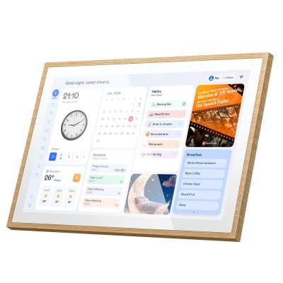 BLACKVIEW Cadre Photo Num&eacute;rique NEST10 Calendrier Familial Connect&eacute; 10,1"" HD IPS Wi-Fi 6 Ecran Tactile 32 Go