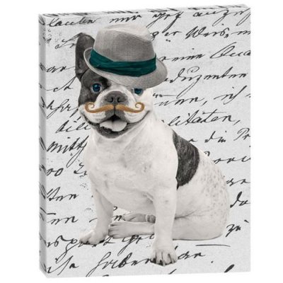 CEANOTHE Cadre rectangulaire en Toile Bulldog FABRIQUE EN FRANCE