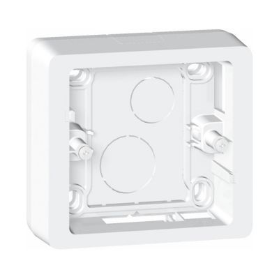 LEGRAND Cadre saillie 1 poste hauteur adaptable 30/40 mm c&eacute;liane - blanc
