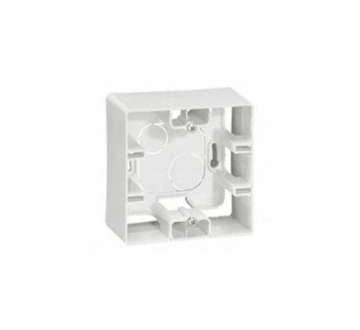 LEGRAND Cadre Saillie 1 poste  Niloe Pur Blanc