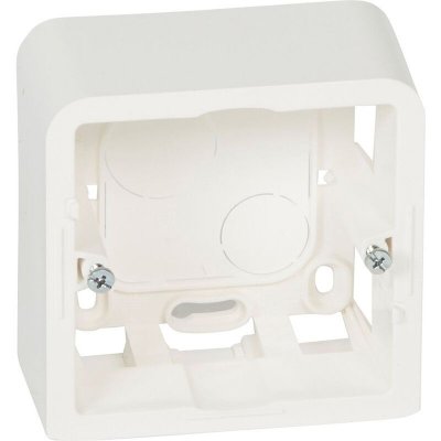 LEGRAND Cadre saillie blanc - 40 mm - 2 modules - Mosaic - 