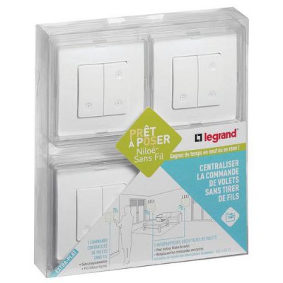 LEGRAND Cadre saillie pour 5 ou 2 x 2 modules vertical Mosaic - 