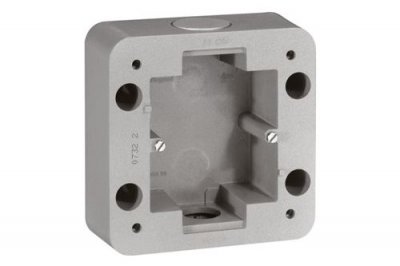LEGRAND Cadre saillie programme soliroc 1 poste 110x110x45 mm