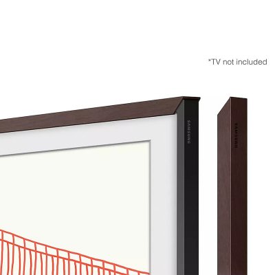 SAMSUNG Cadre The Frame  50'' 2021 Noyer 