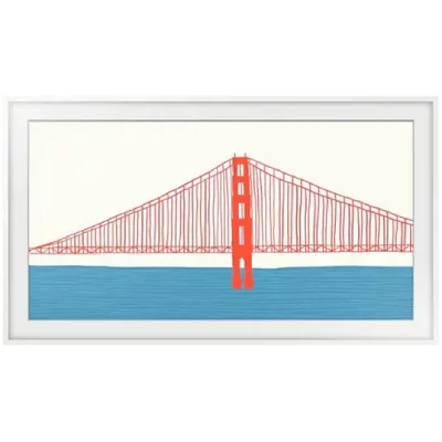 SAMSUNG Cadre The Frame  Cadre The Frame 85'' 2021 Blanc