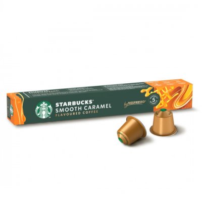 STARBUCKS Caf&eacute; Capsule Caramel Compatible Nespresso  - La Boite De 10