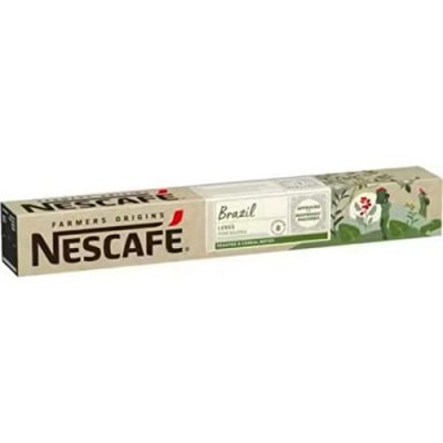 NESPRESSO Caf&eacute; Capsules compatibles  BRAZIL Intensit&eacute; 8