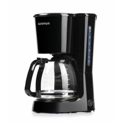G3FERRARI Caf&egrave; de lux g10054 1.5l 230v 800w 12 tasses plastique noir