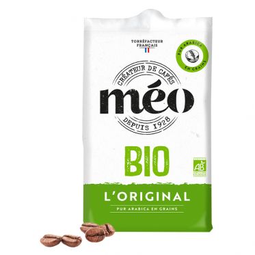 MEO Caf&eacute; en grains M&eacute;o Classique Bio - 500g - Caf&eacute; de Grandes Marques