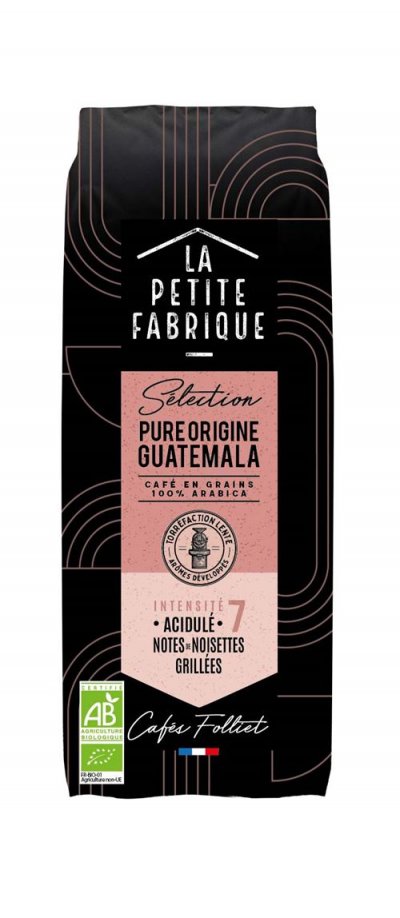 LA PETITE FABRIQUE Caf&eacute; et th&eacute;  CAFE GUATEMALA BIO GRAINS 250G
