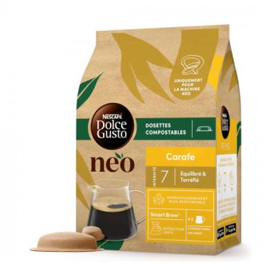 NESCAFE Caf&eacute; et th&eacute; Neo Par Dolce Gusto NEO by  Dolce Gusto Carafe X8