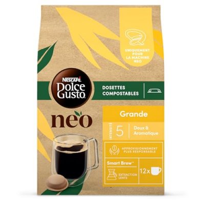 NESCAFé DOLCE GUSTO NEO Caf&eacute; et th&eacute; Neo Par Dolce Gusto NEO by NESCAFE Dolce Gusto Grande X12