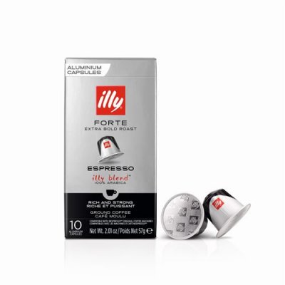 ILLY Caf&eacute;  - 10 Capsules Forte - compatibles Nespresso&reg; - 