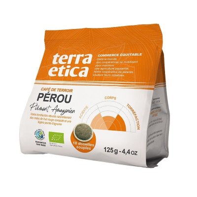 Caf&eacute; Michel Caf&eacute; Bio P&eacute;rou 18 dosettes