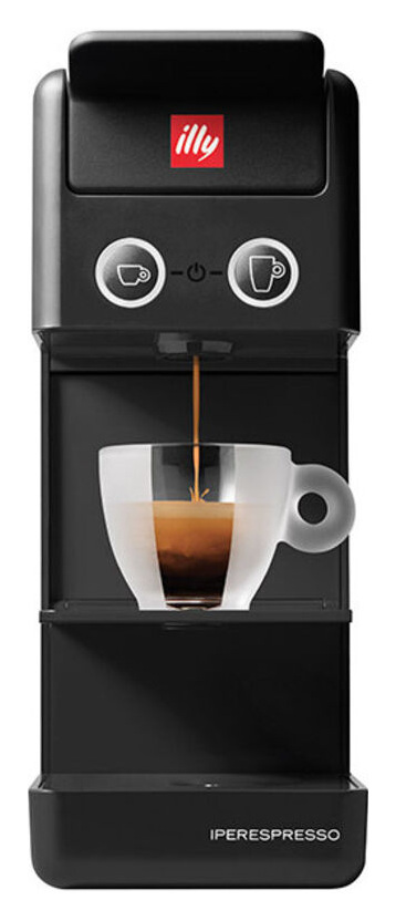 ILLY Cafeti&egrave;re &agrave; dosette Y3.3 Enti&egrave;rement automatique 1250W 0,75L Noir