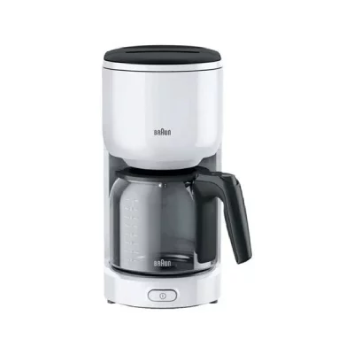 BRAUN Cafeti&egrave;re &agrave; filtre  KF 3100 1000 W Blanc 