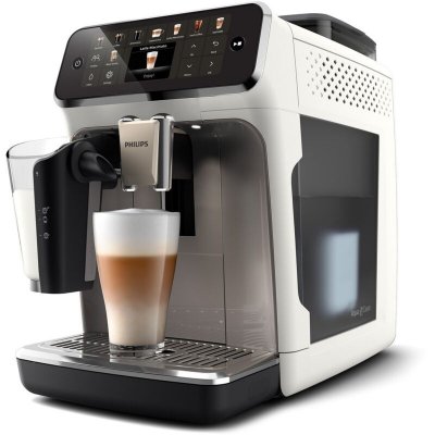 PHILIPS Cafeti&egrave;re &agrave; grain  S&eacute;rie 5500 LatteGo EP5545/70 - blanche