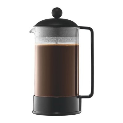 BODUM Cafeti&egrave;re &agrave; piston  Brazil 1548-01 Noir 