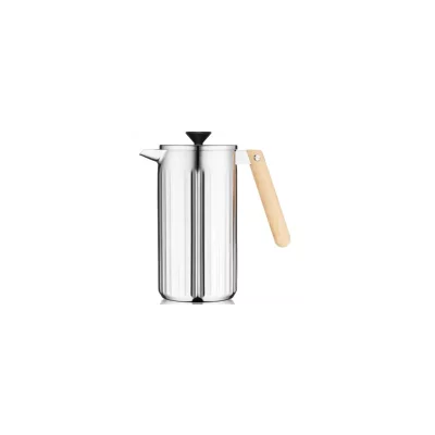 BODUM Cafeti&egrave;re &agrave; piston double paroi Douro inox 8 tasses 1L Gris 
