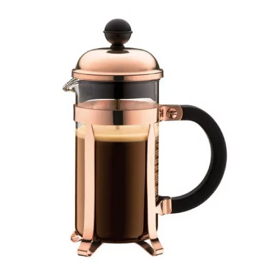 BODUM Cafeti&egrave;re &agrave; piston inox 3 tasses cuivre 0,35 l