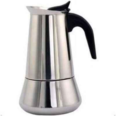 ORBEGOZO Cafeti&egrave;re Acier Inoxydable Argent&eacute; 14x14x23 cm Argent m&eacute;tallique
