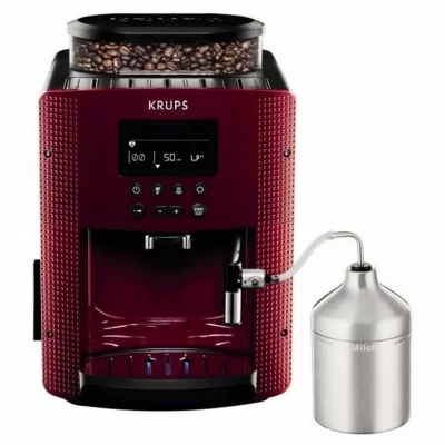 KRUPS Cafeti&egrave;re avec broyeur Compatible Nespresso  EA8165