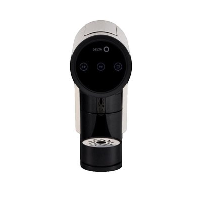 DELTA Cafeti&egrave;re Capsules -q Iconiq 1200 W 19 Bar Blanc 0.8 Litres