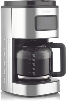 BODUM Cafetiere electrique  Bistro 12095-16EURO 12 tasses Inox