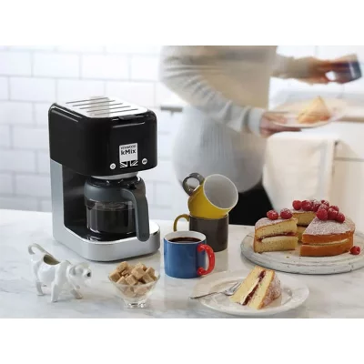  Cafeti&egrave;re &Eacute;lectrique De 0,75l Pour 6 Tasses 1200w Noir