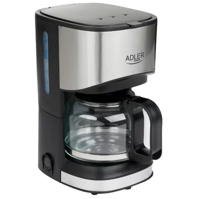 ADLER Cafeti&egrave;re &eacute;lectrique de 0,7l 550w gris noir