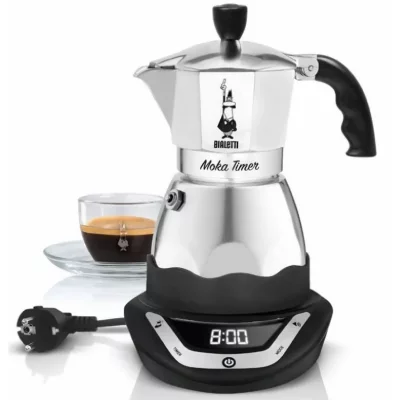 BIALETTI Cafeti&egrave;re &eacute;lectrique easy timer 