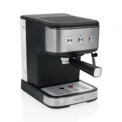 PRINCESS Caf&eacute;ti&egrave;re &eacute;lectrique  01.249441.01.750 argent&eacute; 850 w 1,5 l