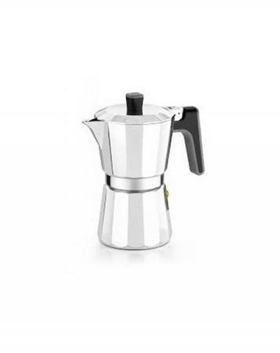 BRA Cafeti&egrave;re en aluminium Induction Perfecta . Couleur: Gris
