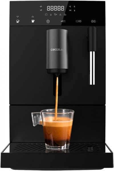 CECOTEC Cafeti&egrave;re espresso 1,1 L noire compacte et portable