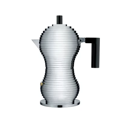ALESSI Cafeti&egrave;re espresso  Pulcina 0,15 L Argent 