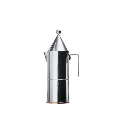 ALESSI Cafeti&egrave;re espresso en acier inoxydable 15 cl La conica - 