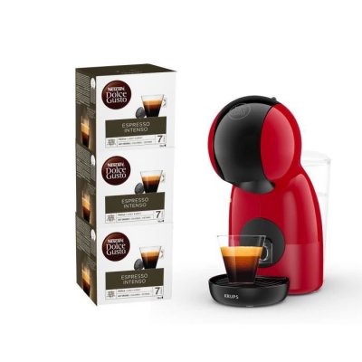 KRUPS Cafeti&egrave;re Expresso  Yy4580fd Xs + 3 Boites Intenso