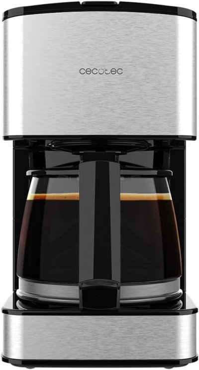 CECOTEC Cafeti&egrave;re filtre 0,8 L 800 W Noir Inox