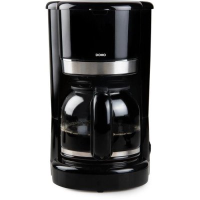 DOMO Cafeti&egrave;re filtre -  - DO1141K - 900 W - 12 tasses - 15 L - Noir