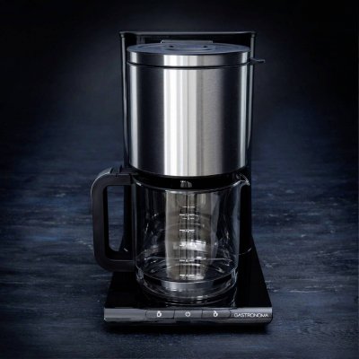 GASTRONOMA Cafeti&egrave;re filtre  18100003 RVS-Noir