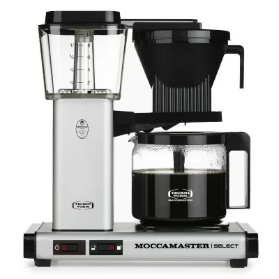 ASTER Cafeti&egrave;re Filtre Moccam Kgb 741 Select Matt Silver