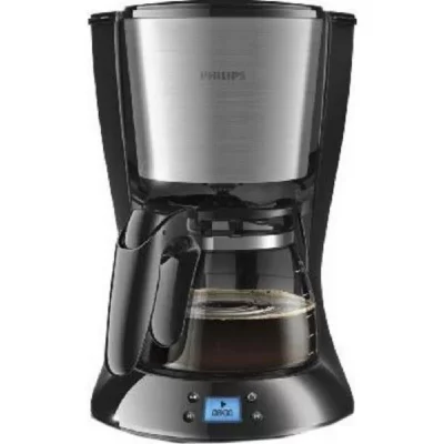 PHILIPS Cafetiere filtre  daily hd7459/20 - noire et m&eacute;tal