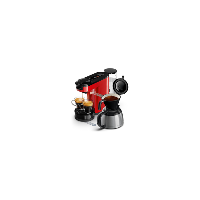 PHILIPS Cafeti&egrave;re filtre  SENSEO SWITCH HD6592/85 ROUGE 