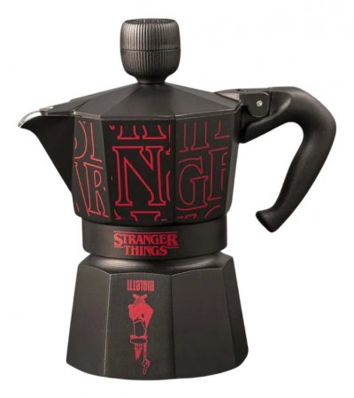 BIALETTI Cafeti&egrave;re italienne 3 tasses  Moka Express Stranger Things